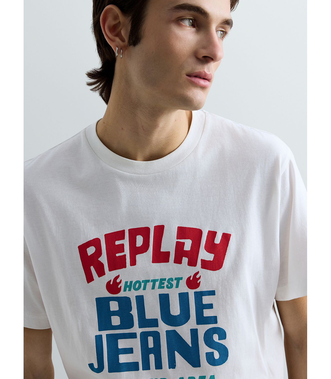 ベーシックジャージーヘリテイジプリント Tシャツ 詳細画像 ホワイト 5